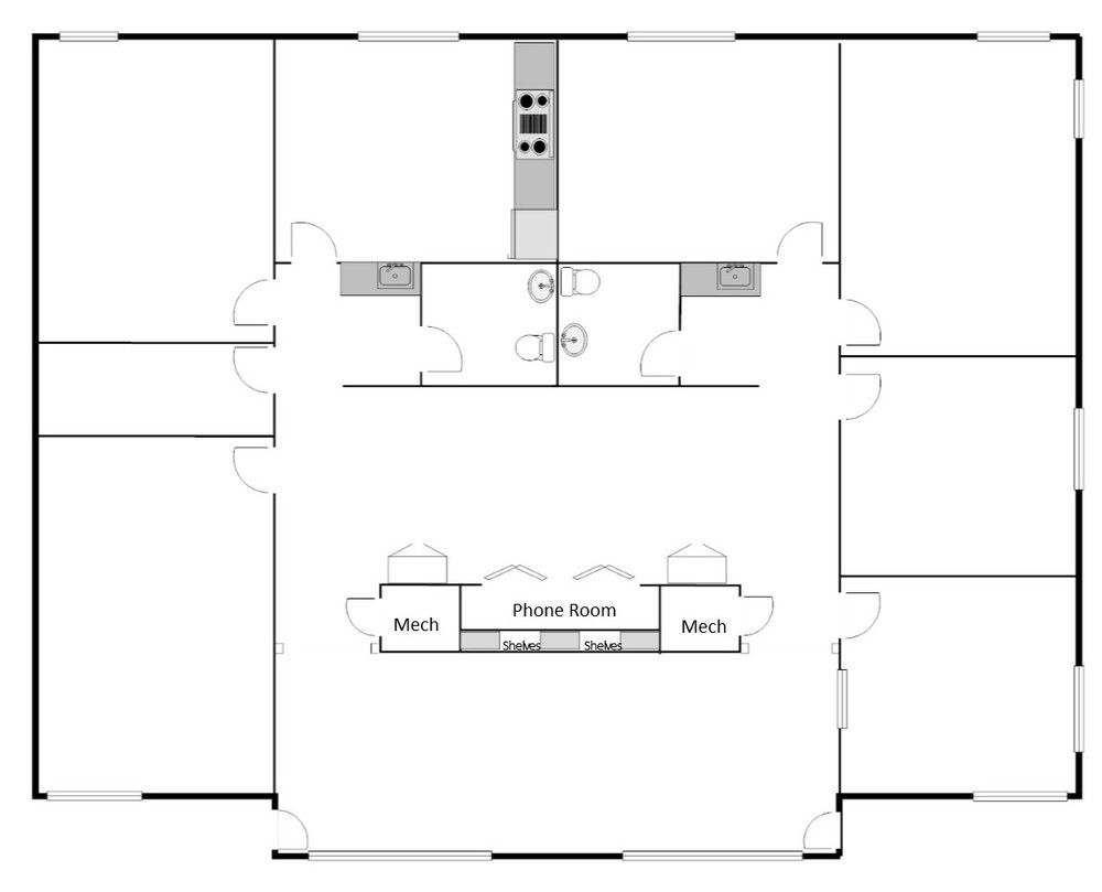 Sun Valley Office Suite for Lease: 555 Sun Valley Dr, Roswell, GA 30076